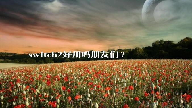 switch2好用吗朋友们?