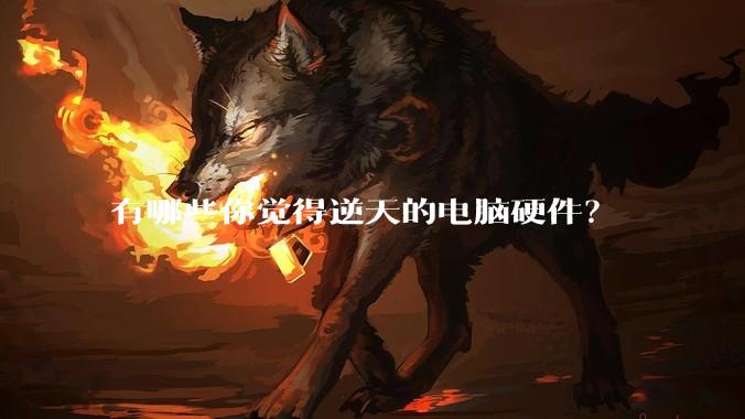 有哪些你觉得逆天的电脑硬件？